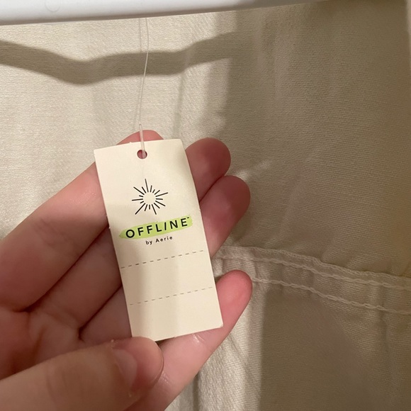 NWT American eagle cream jean jacket - Picture 6 of 7